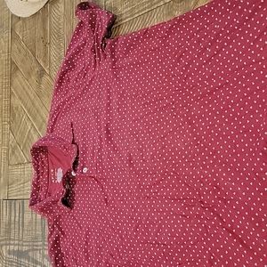 Mens maroon polo, XL